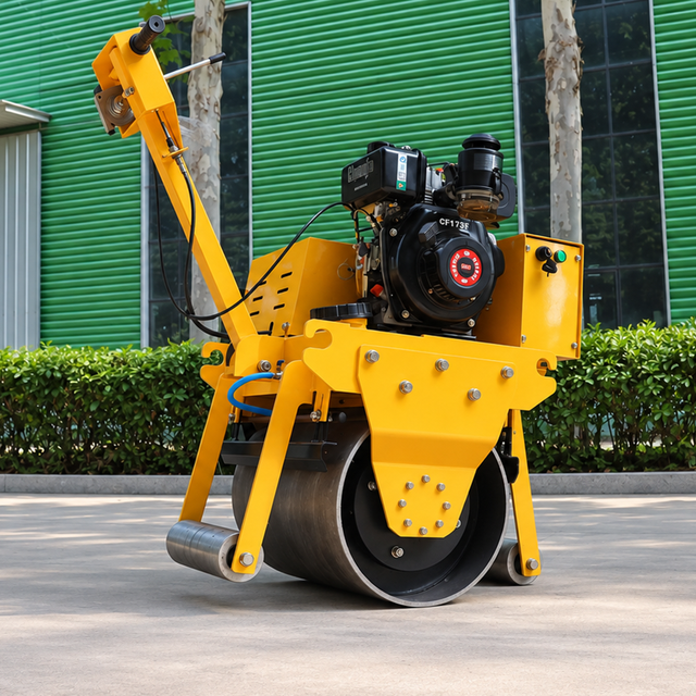Construction Machinery 2ton 3ton 4ton 5Ton Diesel or Gasoline Mini Compactor Road Roller Ride on Asphalt Roller with Rubber Tyre