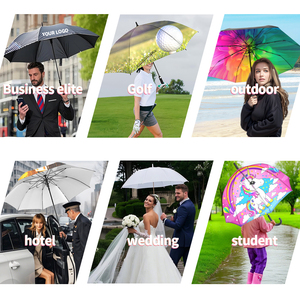 Offre Spéciale 2025 Parapluie de golf personnalisable à ouverture automatique coupe-vent Parapluie de golf vert à double couche pour les événements sportifs en plein air - Product Image 2