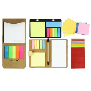 Notas Adhesivas personalizadas para la escuela y la Oficina, almohadilla de papel ecológica, papelería con forma bonita, proveedor escolar