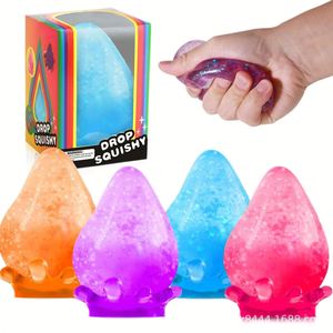 Needoh Nice Cube es <span class=keywords><strong>un</strong></span> juguete sensorial para aliviar el estrés, con gotas de agua y maltosa para apretar y relajarse. - Product Image 6