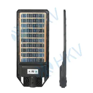 防水ip65led街路灯ソーラー100W 200W 300W 400Wソーラーパネルled街路灯屋外照明用