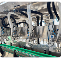 Machine de remplissage automatique de liquide de précision de bouteille d'huile végétale de 500-5000ml 4 têtes