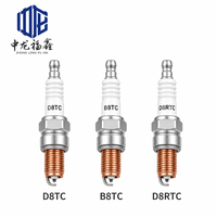 Bougie d'allumage en iridium haute performance D8TC B8TC D8RTC pour moteur Honda CG125 CG200 125cc 200cc refroidi par air