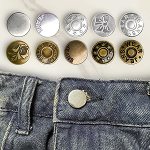 Botones para jeans de mujer, ajustables, de tamaño regulable, botones reemplazables, botones especiales para apretar la cintura y modificar pantalones - Product Image 3