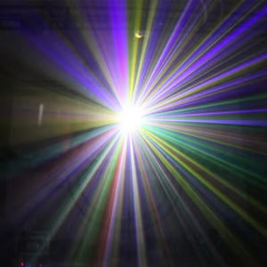 UNOXINE RGBW Laser-Projektor |   Zweifarbige Grün/Blaue Muster mit Warmweißer <span class=keywords><strong>LED</strong></span> & <span class=keywords><strong>DMX</strong></span>-Steuerung für DJs & Nachtclubs - Product Image 5