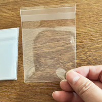 Sac rétractable transparent en BOPP auto-adhésif de taille personnalisée avec fonction de sécurité pour chaussures, chaussettes, vêtements, fourrures, avec logo personnalisé, marque YS, modèle