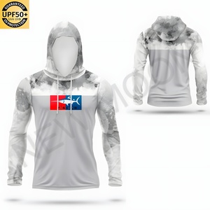 เสื้อตกปลาผู้ชายแบบสั่งทำพิเศษ - UPF50+ กันน้ำ ลายพราง แห้งเร็ว ระบายอากาศได้ดี - Product Image 6