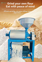 Machine à moudre le blé multifonctionnelle, moulin à céréales, machine à fabriquer de la poudre pour le blé, le maïs, le riz, les épices, les herbes