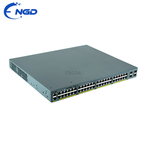 Commutateur Gigabit empilable d'occasion <span class=keywords><strong>WS</strong></span>-<span class=keywords><strong>C2960X</strong></span>-<span class=keywords><strong>48TS</strong></span>-<span class=keywords><strong>L</strong></span>, couche 2, 48 ports RJ45, 4 ports SFP 1G, châssis 1U, CPU double cœur, gestion USB - Product Image 6