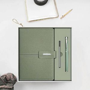 Set de Papelería Multifuncional A5 Promocional con Cuaderno de Tapa de Cuero, Bolígrafo, para Regalos de Ferias Comerciales o Regalos Empresariales - Product Image 3