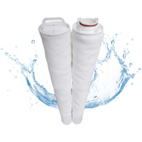Elemen Filter aliran tinggi 40 inci 1/5/10 mikron untuk pengolahan air limbah