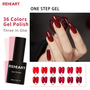 Esmalte de Uñas en Gel de un Solo Paso en Botellas de Goma, Libre de TPO y HEMA, 10ml, Colección en Caja, Gel Suave Coreano, Incluye Removedor, Empaque Personalizado - Product Image 1