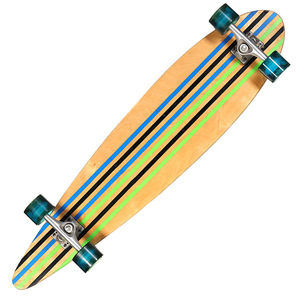 Planche à roulettes <span class=keywords><strong>en</strong></span> <span class=keywords><strong>bambou</strong></span> personnalisée Ruidongle à quatre roues avec motif de poisson graffiti, planche à roulettes de rue pour adultes et enfants - Product Image 3