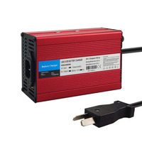 Chargeur de batterie d'alimentation pour voiturette de golf en aluminium 240W DC 36V5A 110V AC USA PLUG CROWFOOT