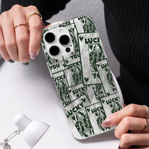 เคสมือถือลายบัตรเล่นโชคดี S24 S25 VIVO IPhone17 16 15 14 PRO MAX เลนส์ TPU ป้องกันลายนิ้วมือกันกระแทก - Product Image 6