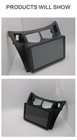 Lecteur multimédia de voiture 4G 64G pour Toyota Yaris Radio Fascia Autoradio 2008 - 2011 Navigateur GPS Android 2 Din Carplay Stéréo