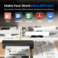 Imprimante thermique portable A4 sans encre LUCK JINGLE-MT80 pour plans d'étude et plans de construction – Vente en gros directe usine