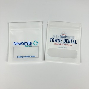 ถุงใส่เครื่องมือจัดฟันแบบพิมพ์ลายเอง ถุงใส่ฟันแบบใส ปิดผนึกด้วยความร้อน ถุงซิปล็อคสำหรับจัดฟัน ถุงไมลาร์สำหรับฟอกสีฟัน - Product Image 3