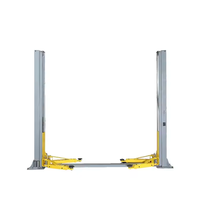 L'ascenseur hydraulique portatif de voiture de 2 poteaux a utilisé les ponts élévateurs mobiles de ciseaux en acier à vendre pour la réparation de voiture et l'utilisation de garage