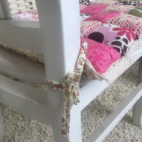 40*40cm Motif de fleurs Patchwork Coussin de chaise Coussins décoratifs pour la maison Enfants Chaise Voiture Coussin de siège carré