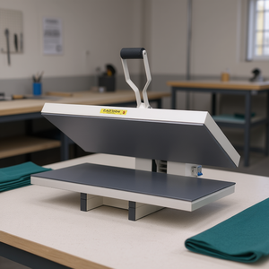 Presse à chaud manuelle 16x32 110V 2600W haute efficacité usage commercial - Product Image 2