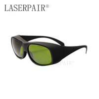 Lunettes de sécurité laser à haute protection certifiées CE 730-1100nm OD 5+ et 750-1100nm OD 7+ pour laser Diode ND YAG