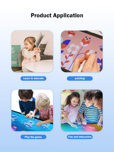 32inch 4K kỹ thuật số trò chơi tương tác bảng màn hình cảm ứng LCD thông minh đa màn hình cảm ứng bảng đệm không khí trẻ em bàn cảm ứng - Product Image 4