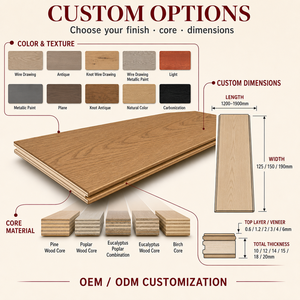 Pavimento in <span class=keywords><strong>Rovere</strong></span> Naturale Ingegnerizzato per Ristrutturazione Appartamenti, Fornitore all'Ingrosso di Pavimenti in Legno - Product Image 3
