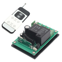 Sonoff — interrupteur relais émetteur/récepteur, relais à courant continu 12V/24v 433mhz 40a, 1ch, pour porte, moteur, maison, commande intelligente