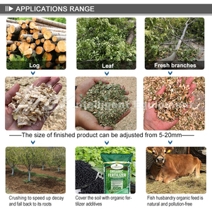 Meilleur équipement forestier de déchiqueteuse de bois mobile avec roulement de boîte de vitesses de moteur de moteur-Processeur de séparateur de bois - Product Image 3