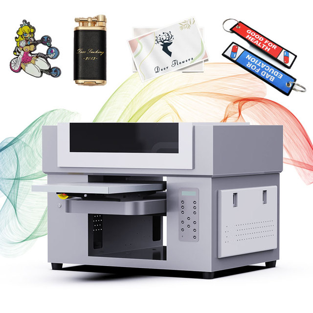 High Tech Leading A3UV Printer, Badge, Fire Machine, Paper Bag, Hanging UV DTF Printer, Digital Inkjet Batch Production UV Print