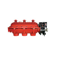 Interruptor de Corte de Carga SF6 FLN36-12 12KV 630A, 3 Posiciones, Aislamiento Epoxi, LBS CN ZHE para Unidad Principal de Anillo (RMU)