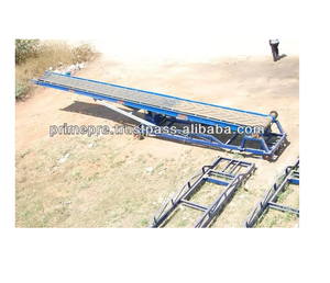 Transportador de carga de bolsas con altura ajustable para un manejo suave de granos de fertilizante de cemento y bolsas empaquetadas en godowns de almacenamiento - Product Image 2