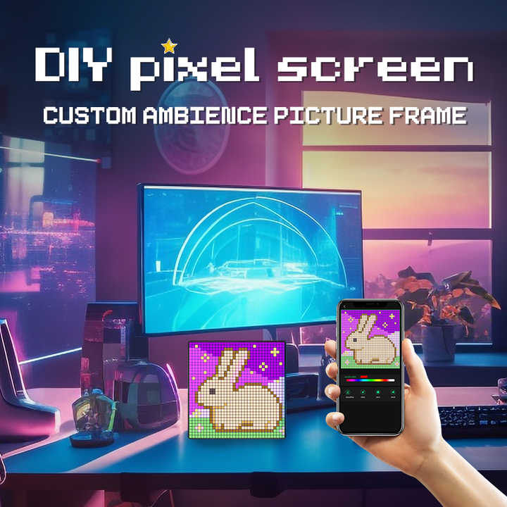 Loy Programmable Full Color Led Display Frame For Retail Digital ...