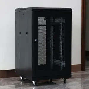 Сделано в Китае 18U 19-дюймовый напольный сетевой шкаф для центра обработки данных
