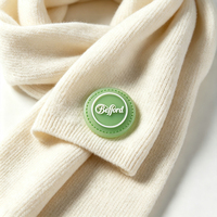 Étiquettes personnalisées en PVC souple écologique avec logo en relief pour chapeaux, vêtements, accessoires de couture, vente en gros OEM