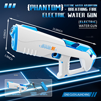 Pistolet à eau électrique rechargeable Dowellin Pistolet à eau jouet à absorption automatique d'eau haute pression Jouet pour enfants