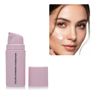 S'adapte à la couleur <span class=keywords><strong>de</strong></span> votre peau, <span class=keywords><strong>fond</strong></span> <span class=keywords><strong>de</strong></span> <span class=keywords><strong>teint</strong></span> changeant <span class=keywords><strong>de</strong></span> couleur naturel toute la journée avec SPF, correcteur avec étiquette privée - Product Image 1