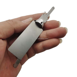 <span class=keywords><strong>Kit</strong></span> de cueillette de serrure de serrurier SS001 PRO 2 en 1 outil de sélection de serrure pour serrure de porte civile - Product Image 6