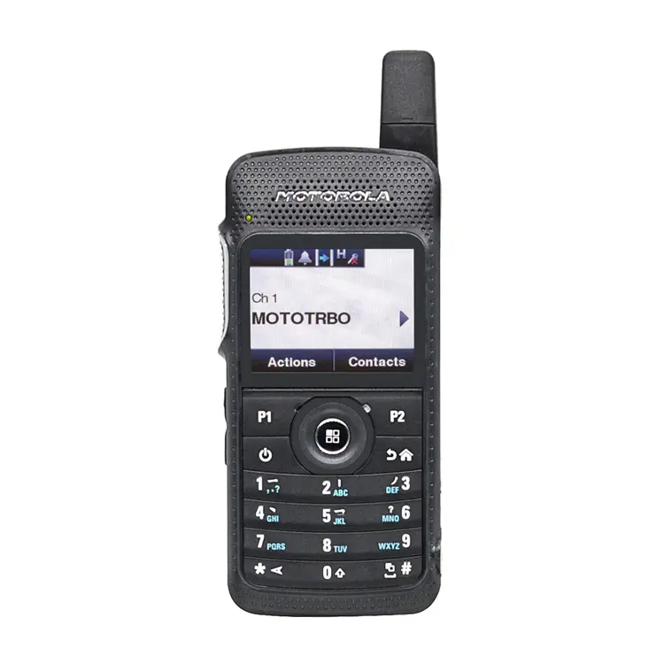 Motorola SL2K uhf range portable handheld two way radio walkie talkie with wireless bluetooth