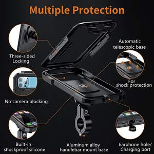 Soporte Impermeable para Teléfono Móvil en Manillar de Motocicleta y Bicicleta Kewig - Product Image 5