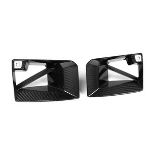 Cubierta de Ventilación de Parachoques Delantero de Fibra de Carbono Real para M2 G87 2023-IN, Conductos Delanteros Estilo MP, Carbono Preimpregnado Brillante - Product Image 4