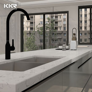 Losas artificial <span class=keywords><strong>de</strong></span> mármol blanco Calacatta para encimeras <span class=keywords><strong>de</strong></span> cocina paneles <span class=keywords><strong>de</strong></span> ducha <span class=keywords><strong>de</strong></span> mármol <span class=keywords><strong>de</strong></span> piedra <span class=keywords><strong>de</strong></span> ingeniería <span class=keywords><strong>de</strong></span> 8mm a buen <span class=keywords><strong>precio</strong></span> - Product Image 4