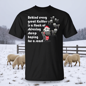 T-Shirt Unisex a Maniche Corte con Collo Rotondo, Stampa Digitale con Design di Pecora, Abbigliamento per Adulti - Product Image 3