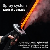 Interstellar Safe Knife 7 couleurs étincelle lumineuse avec laser variable en matière plastique effet cool jouet épée
