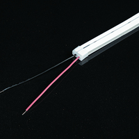 Iluminación Lineal GLORIVA con Clasificación IP65, Tiras de Luces LED Atenuables de 6000K Luz Diurna, CRI 80, DC 12V para Muebles, Armarios y Vinotecas