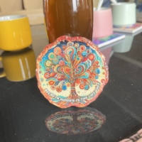 Style européen, forme bohème, céramique écologique, magnétique, 7,5 cm, lot de plusieurs pièces, antidérapant, décoration de la maison, cuisine, table à manger