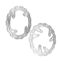 NICECNC Rotor Cakram Rem Depan Belakang untuk Honda CR125R CR250R CRF 250R 250X 450R 450X CR 125 250
