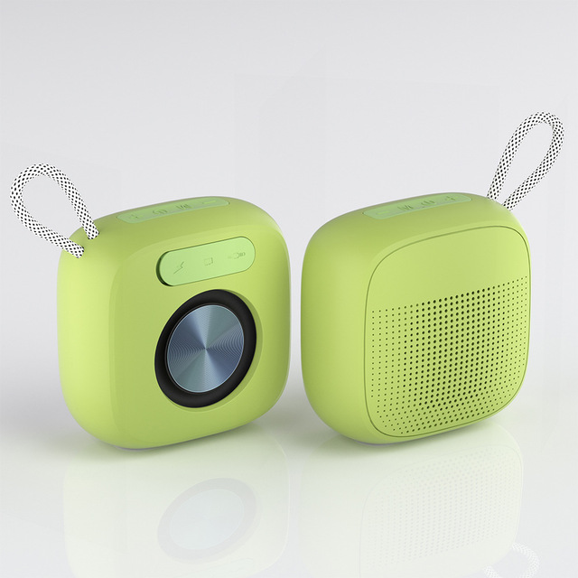 Portable Mini Wireless Speaker Powerful Bass Rechargeable for Outdoor Hiking Cycling Long Battery Life Speaker