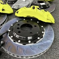 Kit de Freinage Avant Amélioré : Étrier de Frein à 6 Pistons V6, Étrier Arrière F40 à 4 Pistons 380mm pour Golf MK1 MK4 MK6 GTI MK7/7.5 MK8 R32